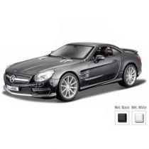 mercedes-benz sl 65 amg white 1:24 bburago